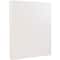 JAM Paper Bright White Wove 8.5" x 11" Extra Heavy Weight 130lb. Strathmore Cardstock